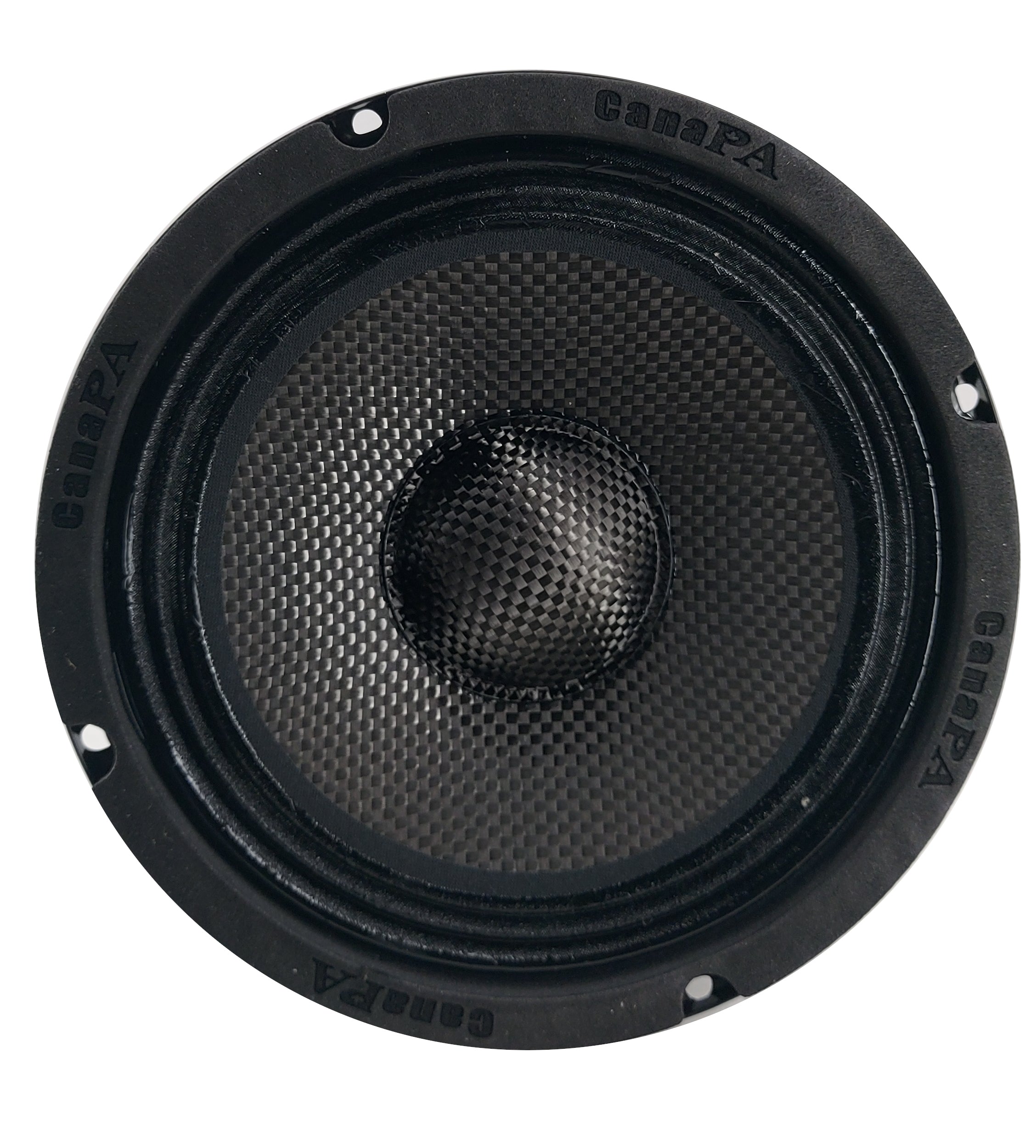 CanaPA 6SM100CF 6.5" Shallow Mount 100W RMS Carbon Fiber Speaker