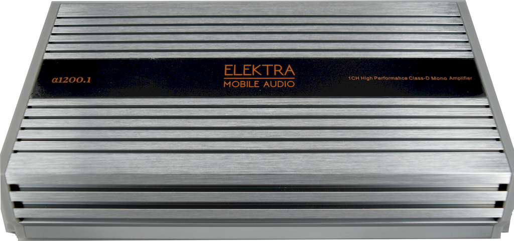 Elektra Alpha Silver Series Amplifiers