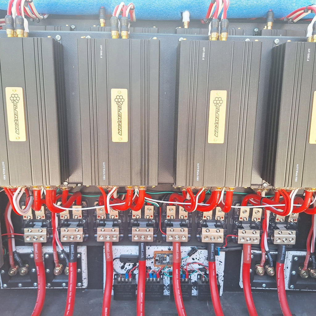 Used (demo) Elektra HP1500.4 4 channel amplifiers