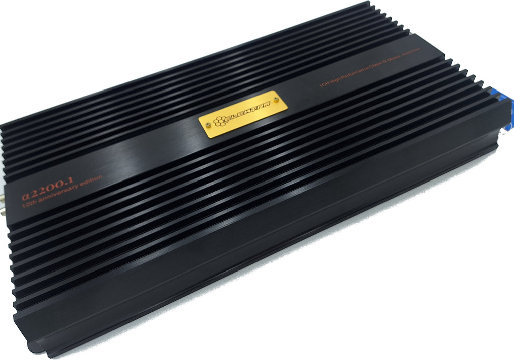 Elektra Mobile Audio a2200.1 Bass Mono Amplifier