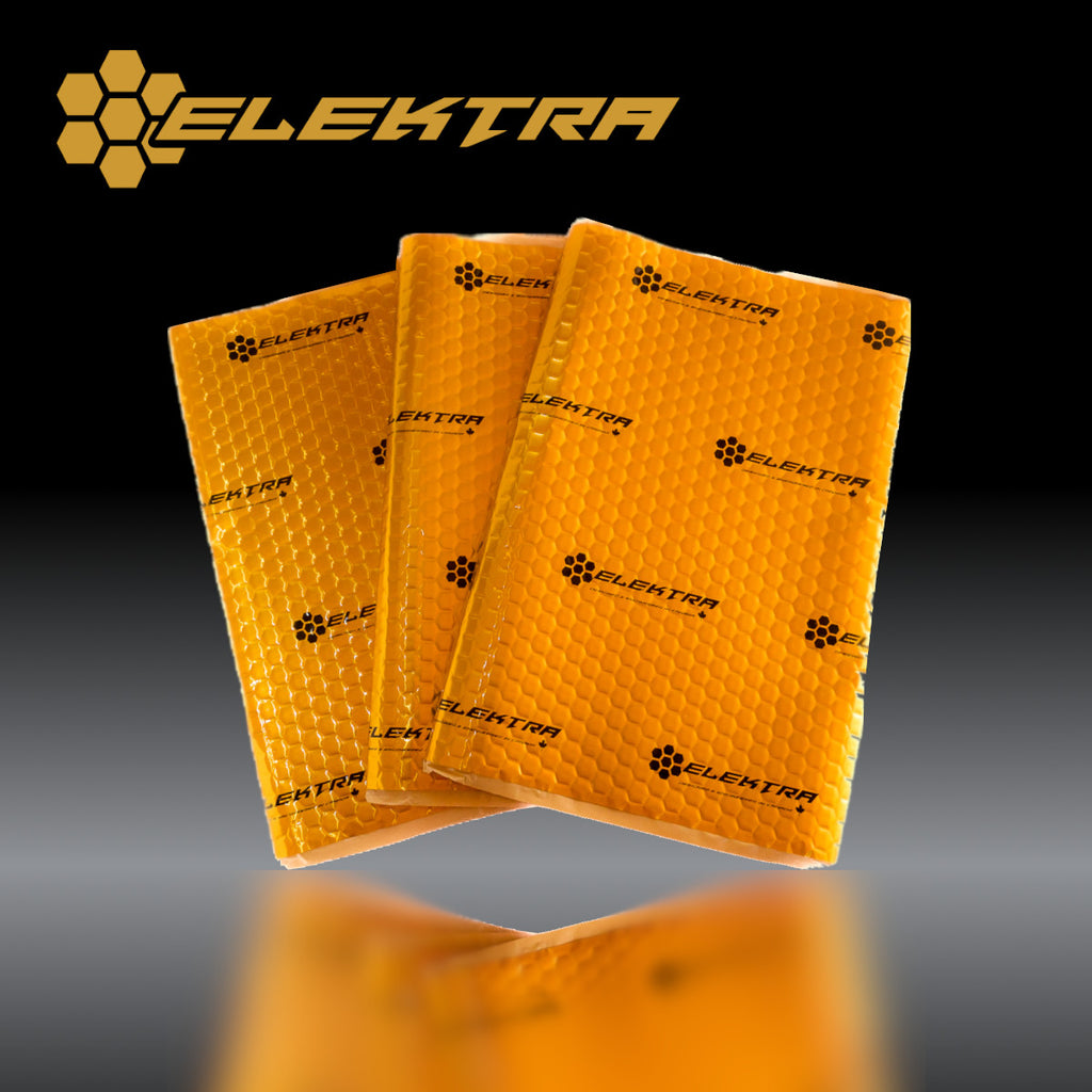 CLD2A sound deadening sheets 18"x32". Box of 8