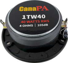 Load image into Gallery viewer, CanaPA 1TW40 1&quot; Bullet Tweeter PAIR
