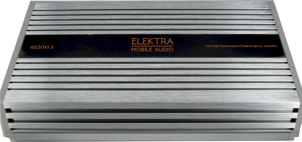 Elektra Mobile Audio α1200.1 Monoblock Amplifier