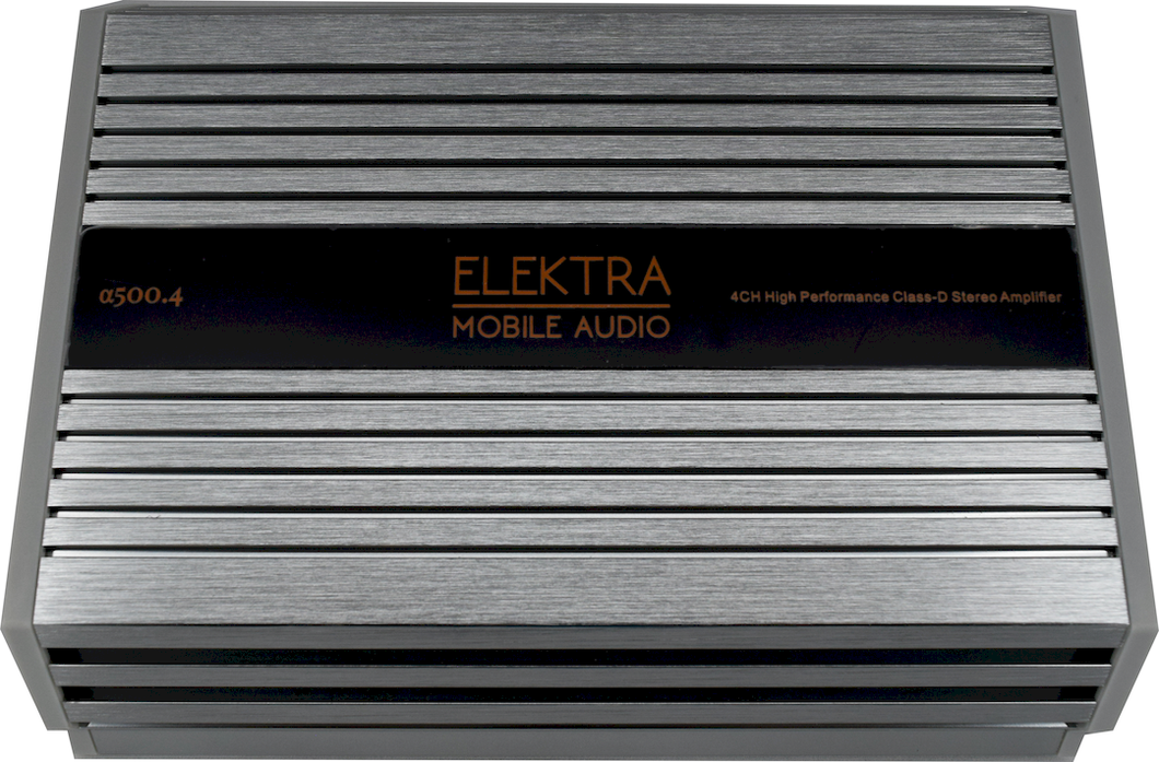 Elektra Mobile Audio α500.4 Four Channel Amplifier