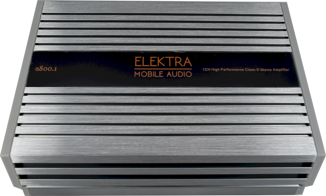 Elektra Mobile Audio α800.1 Monoblock Amplifier